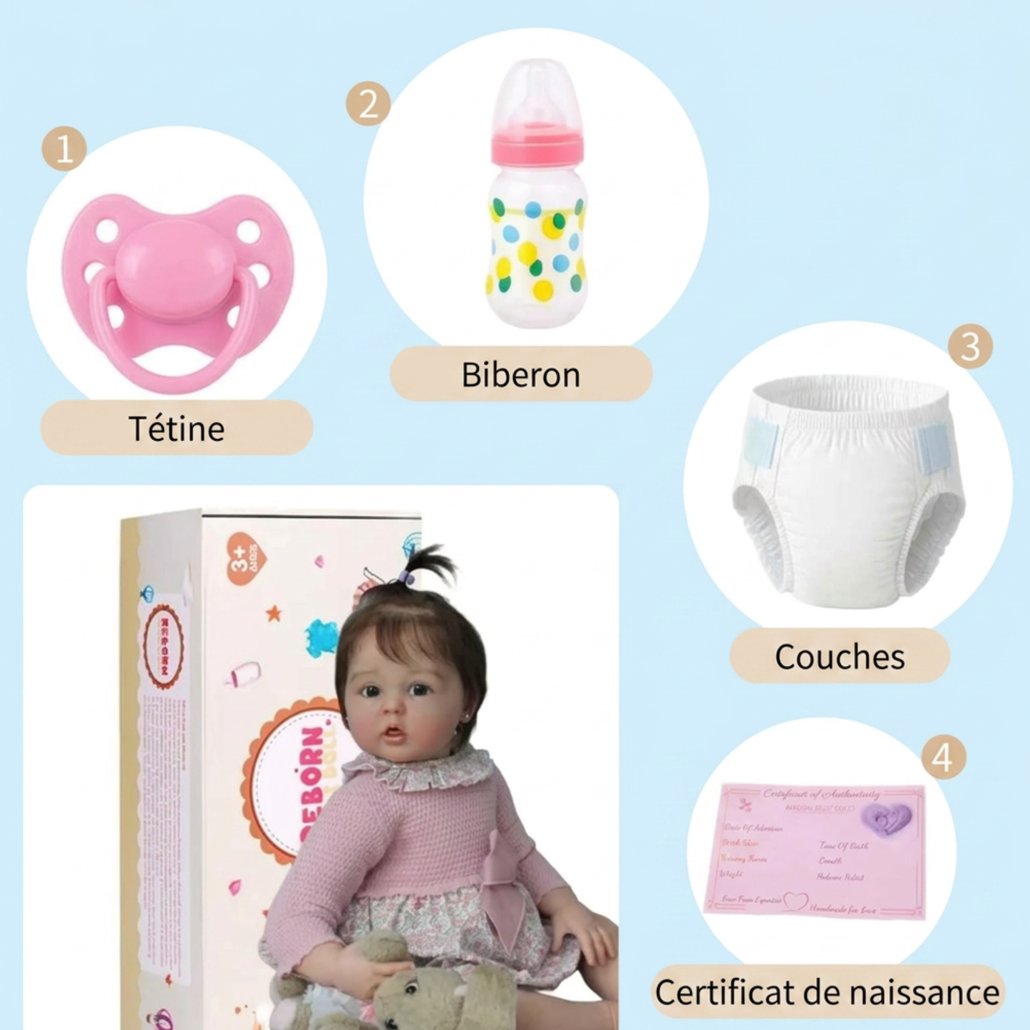 Bébé Reborn Fille Lola