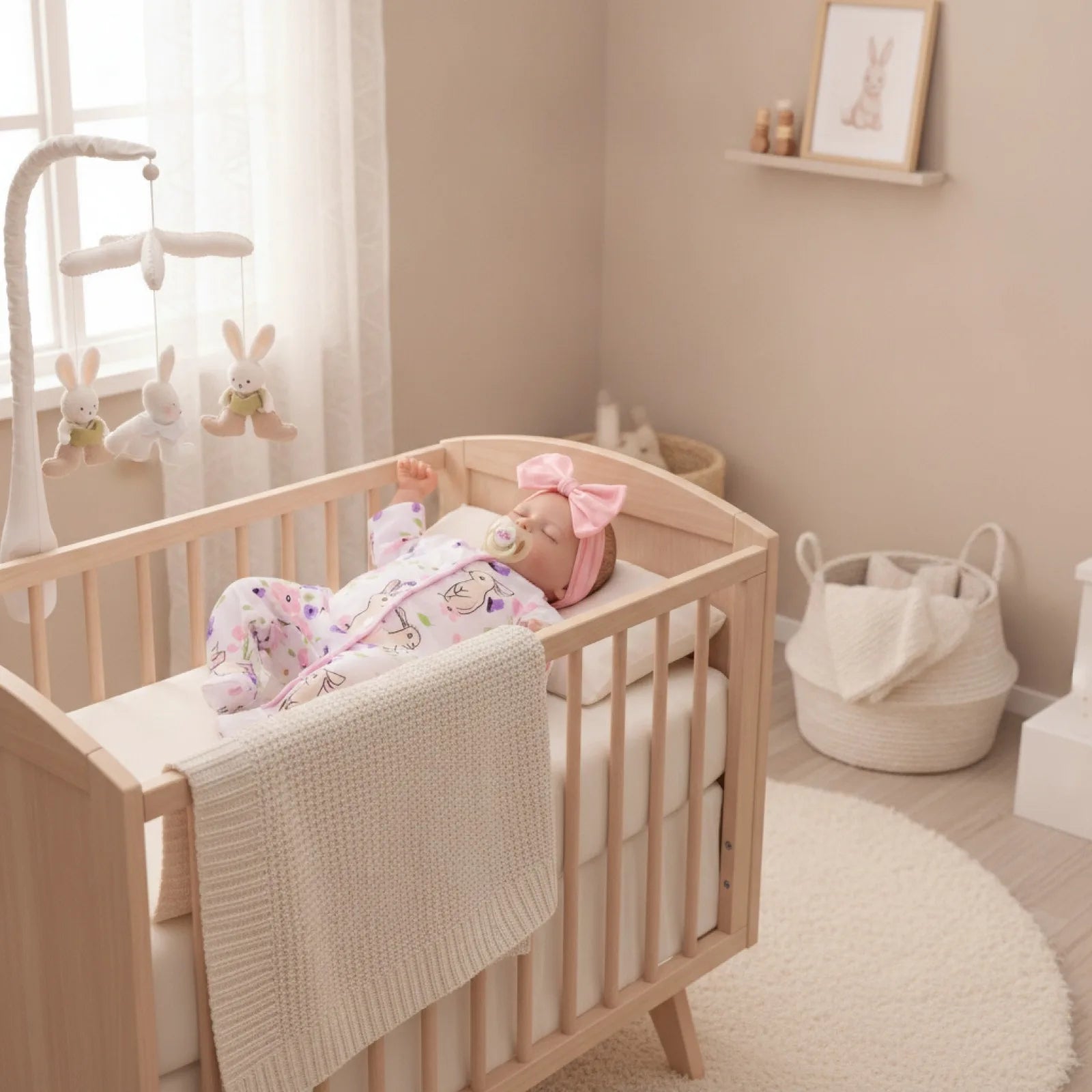 Poupée Bébé Fille Réaliste 50cm BABESIDE