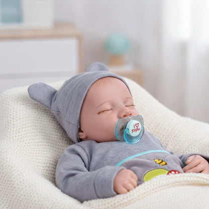 46CM Reborn bébé poupée Levi mixte Silicone vinyle ou tissu poupée fini 3D peint peau veines Art Collection poupée cadeau pour les filles