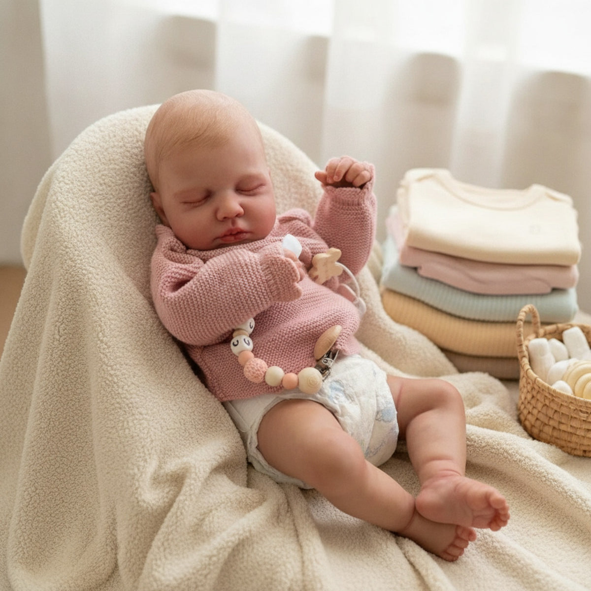 Poupées Reborn de 20 pouces, poupée réaliste pour fille, poupée en vinyle réaliste, bébés nouveau-nés, poupées Reborn réalistes avec accessoires