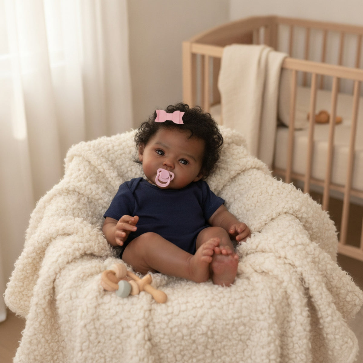 Bébé Reborn Fille [Prénom] 51 cm