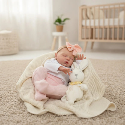 BZDOLL-Beurre réaliste en silicone souple de 50cm pour nouveau-né, mignon, reborn, peau peinte en 3D, vivant, 20 pouces, cadeau d'anniversaire