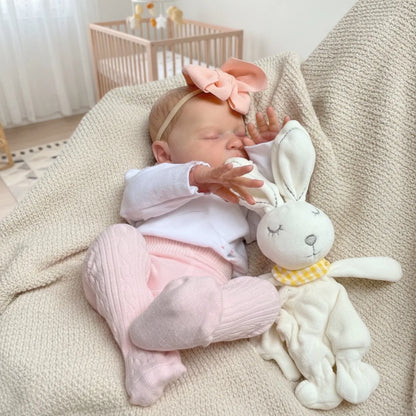 BZDOLL-Beurre réaliste en silicone souple de 50cm pour nouveau-né, mignon, reborn, peau peinte en 3D, vivant, 20 pouces, cadeau d'anniversaire