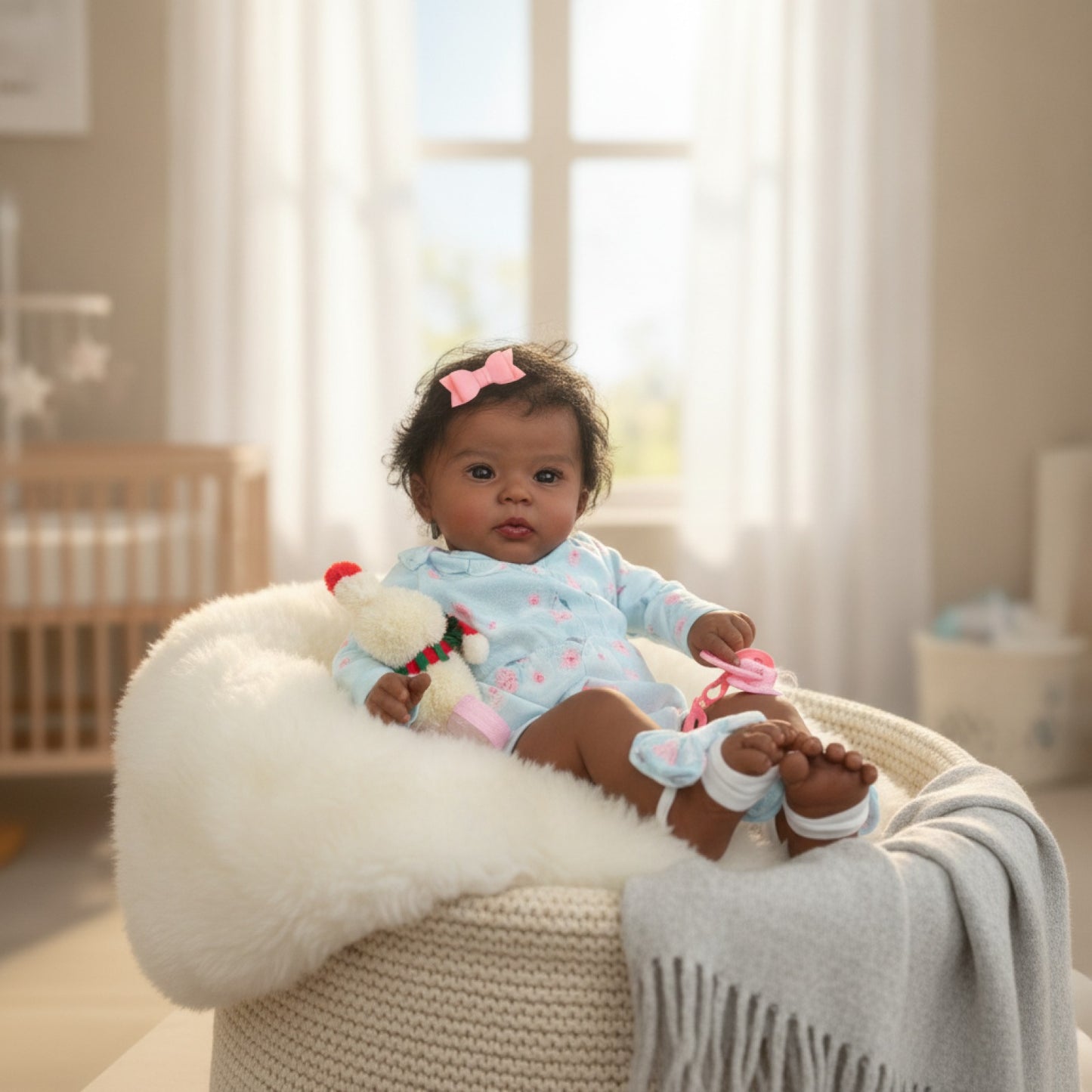 Poupée Bébé Réaliste 48 cm