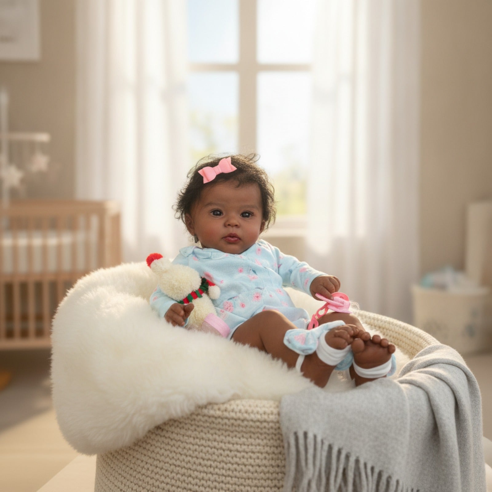 Poupée Bébé Réaliste 48 cm