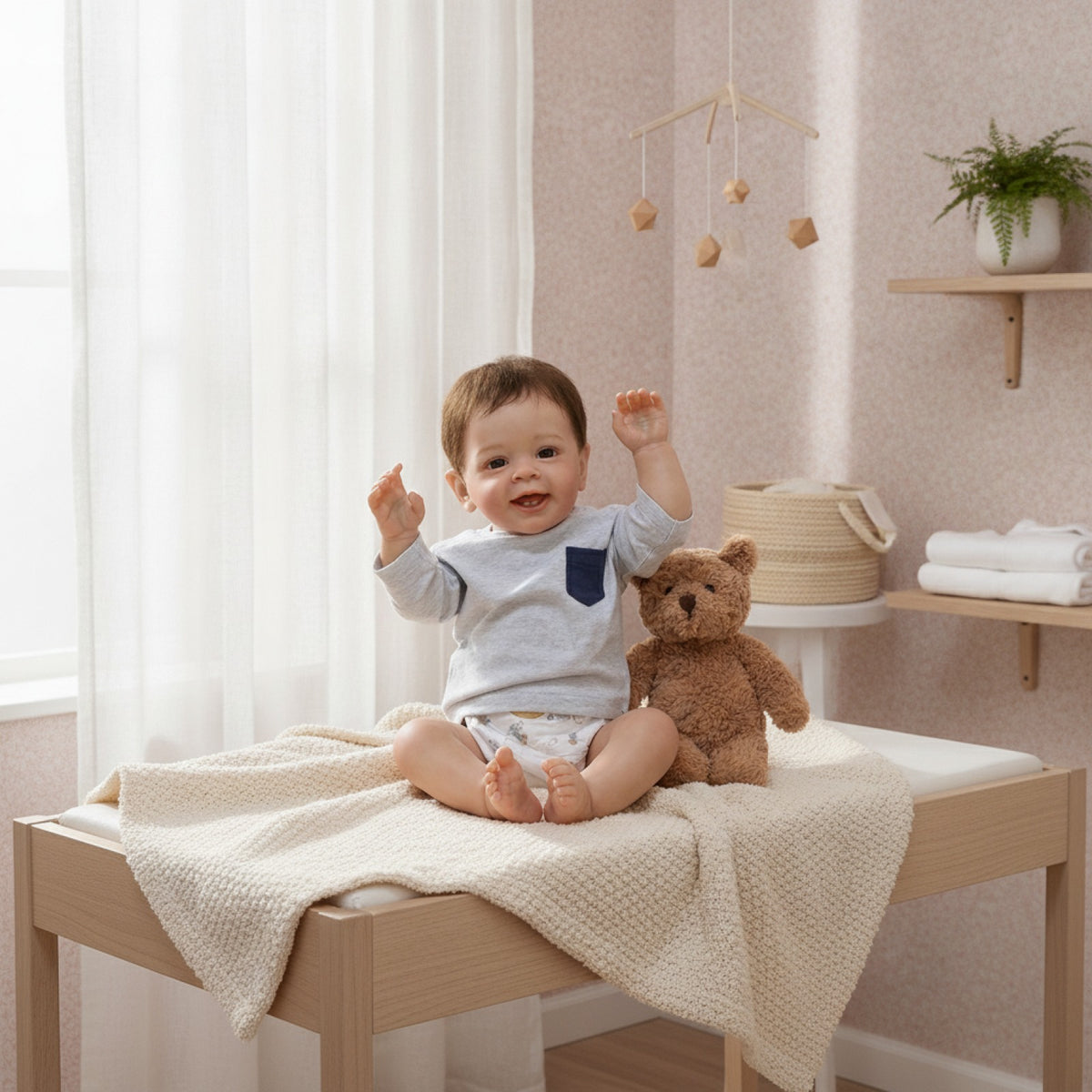 Bébé Reborn Fille [Prénom] 50cm