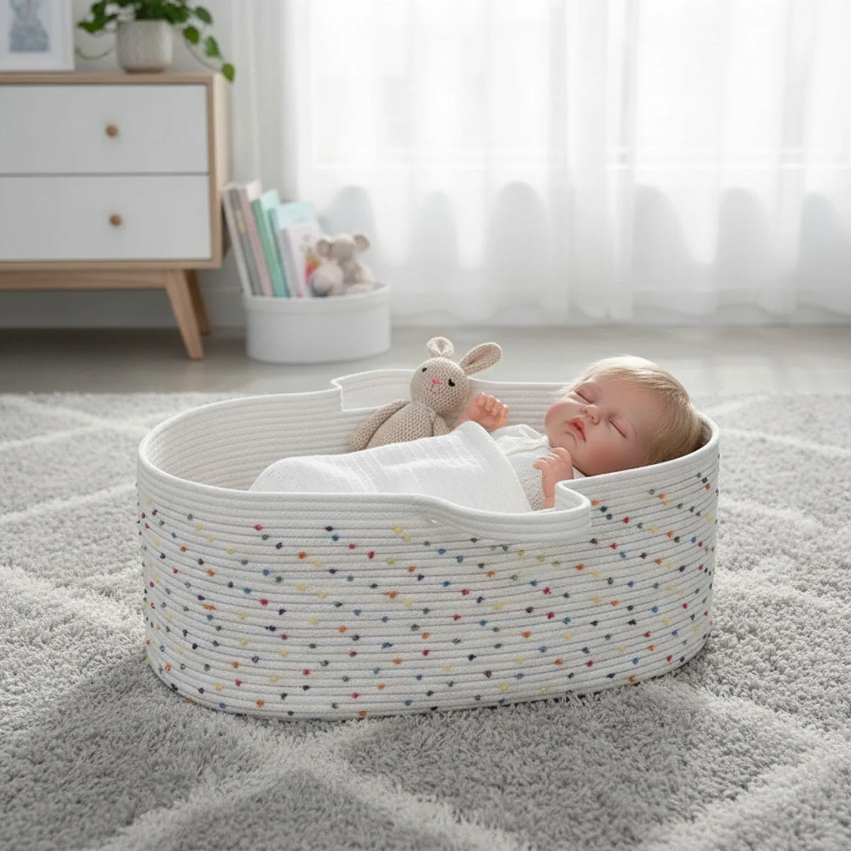 Accessoires de poupée Reborn faits à la main, berceau de haute qualité de 16 à 20 pouces, panier de poupée, maison de poupée, cadeaux miniatures pour collectionneurs de poupéesÉligible coupons21,59€3 vendus4.7Voir plus