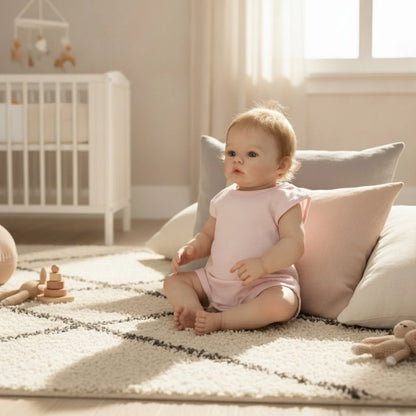 Poupées reborn réalistes de 18 pouces, corps entier en vinyle, poupées bébé fille réalistes, poupées bébé tout-petit, poupées réalistes comme des vraies poupées, poupées bébé réalistes avec cheveux pour enfants de 3 an
