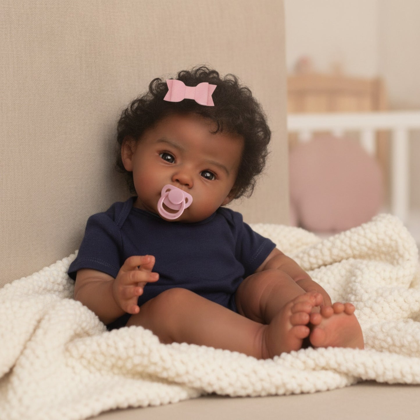 Bébé Reborn Fille [Prénom] 51 cm
