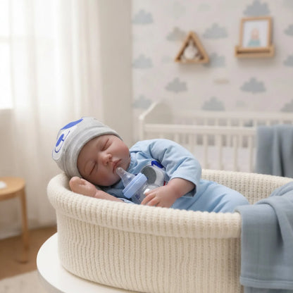 Poupées réalistes reborn de 20 pouces, poupées nouveau-né réalistes endormies, jouet en tissu doux pour garçons, filles et collectionneurs.