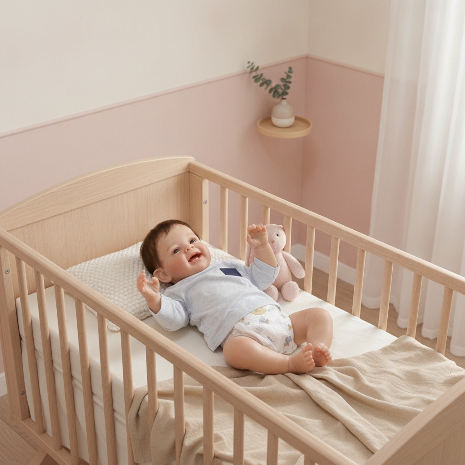 Bébé Reborn Fille [Prénom] 50cm
